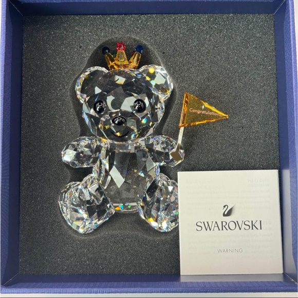 Swarovski Congratulations Kris Bear figurine - Picture 2 of 8